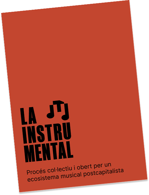 Portada del fanzine de presentació de La Instrumental